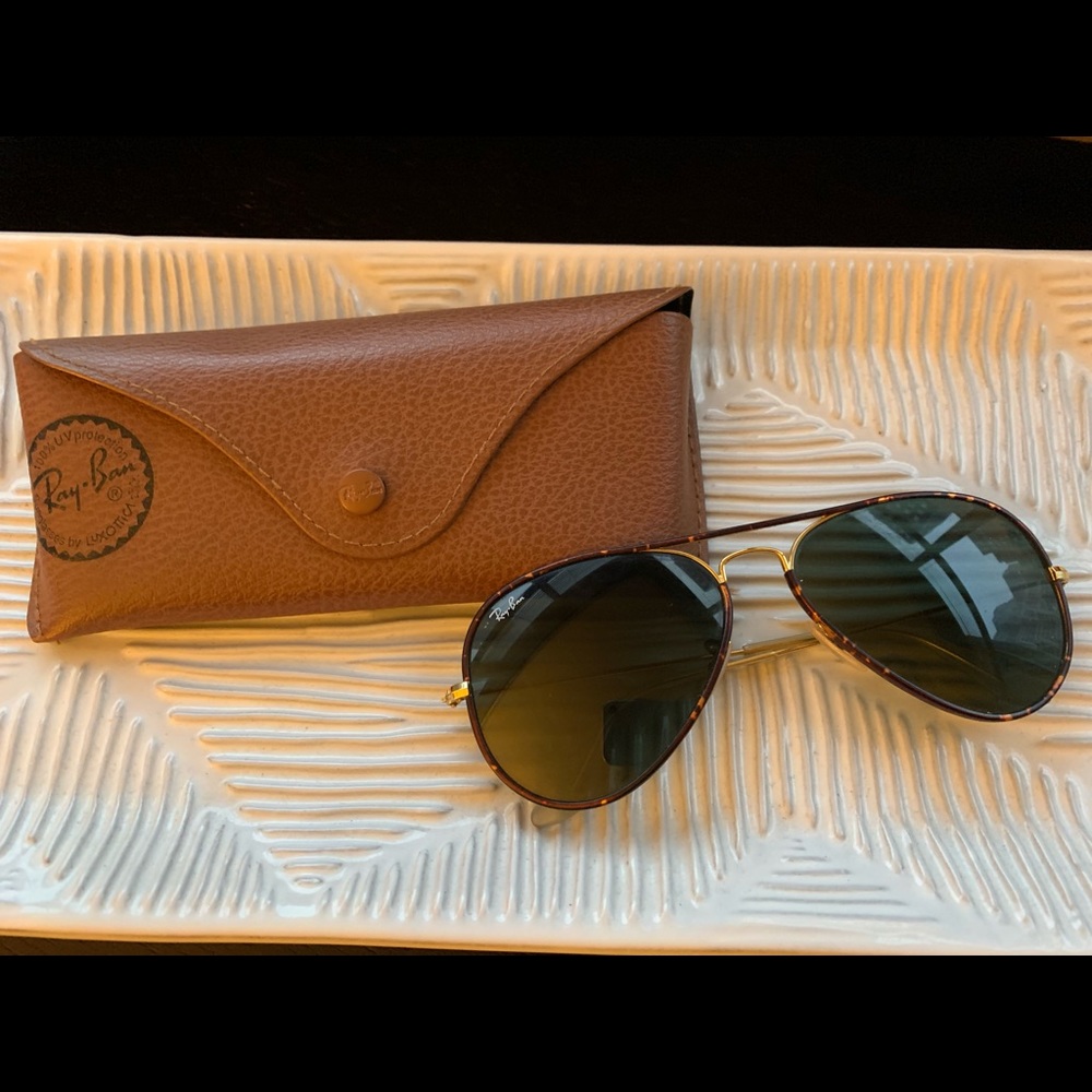Ray Ban Tortoise Aviator